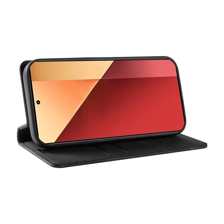 YIKATU YK-004 For Xiaomi Redmi Note 13 Pro 4G / Poco M6 Pro 4G Case Leather Skin-touch Phone Cover