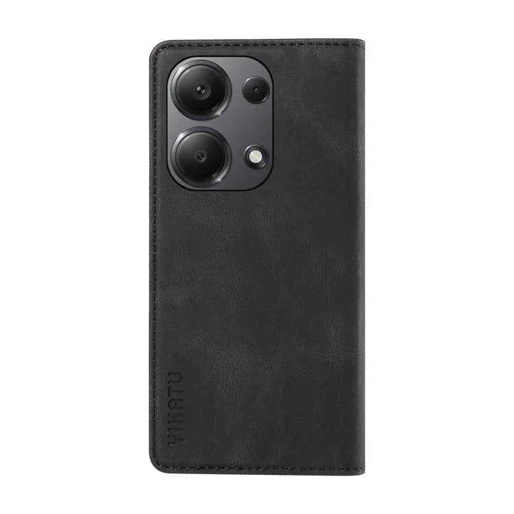 YIKATU YK-004 For Xiaomi Redmi Note 13 Pro 4G / Poco M6 Pro 4G Case Leather Skin-touch Phone Cover