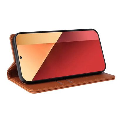 YIKATU YK-001 For Xiaomi Redmi Note 13 Pro 4G / Poco M6 Pro 4G Case Magnetic Absorption PU Leather Cover