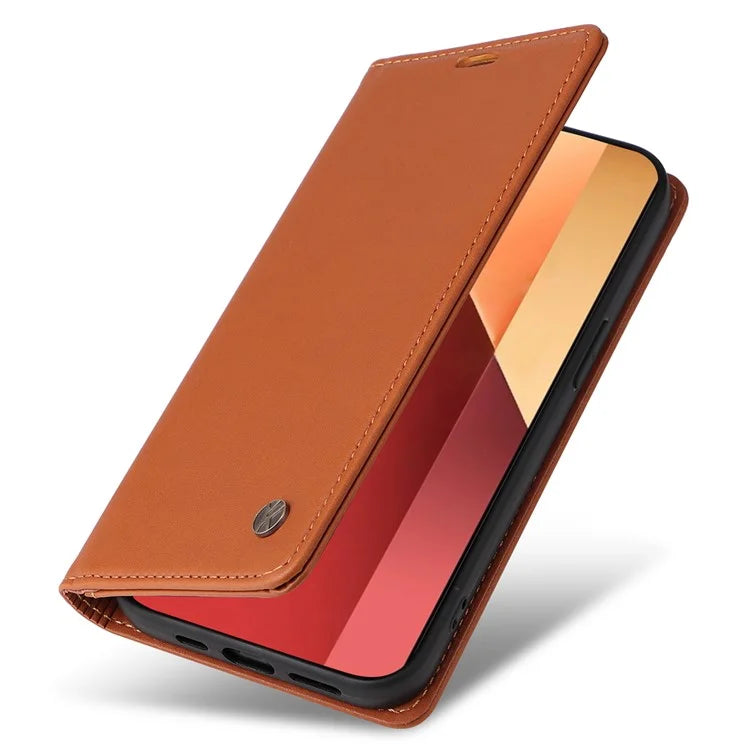 YIKATU YK-001 For Xiaomi Redmi Note 13 Pro 4G / Poco M6 Pro 4G Case Magnetic Absorption PU Leather Cover
