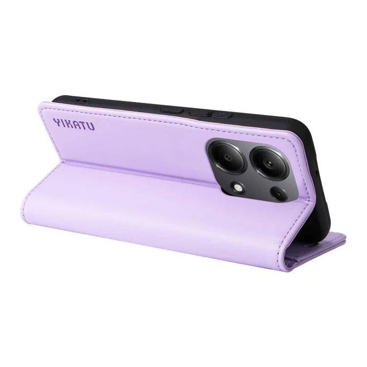 YIKATU YK-001 For Xiaomi Redmi Note 13 Pro 4G / Poco M6 Pro 4G Case Magnetic Absorption PU Leather Cover