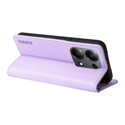 YIKATU YK-001 For Xiaomi Redmi Note 13 Pro 4G / Poco M6 Pro 4G Case Magnetic Absorption PU Leather Cover