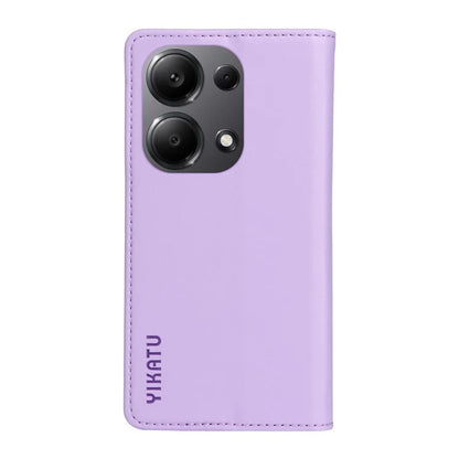 YIKATU YK-001 For Xiaomi Redmi Note 13 Pro 4G / Poco M6 Pro 4G Case Magnetic Absorption PU Leather Cover