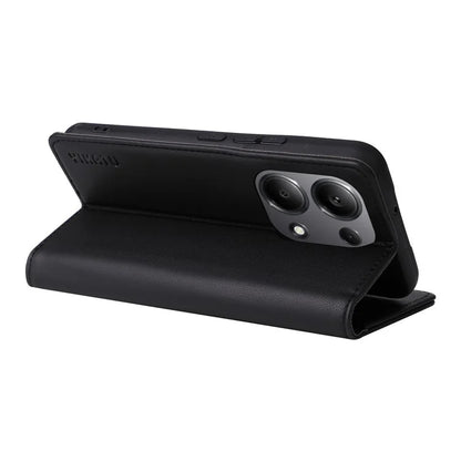 YIKATU YK-001 For Xiaomi Redmi Note 13 Pro 4G / Poco M6 Pro 4G Case Magnetic Absorption PU Leather Cover