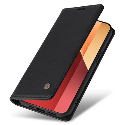 YIKATU YK-001 For Xiaomi Redmi Note 13 Pro 4G / Poco M6 Pro 4G Case Magnetic Absorption PU Leather Cover