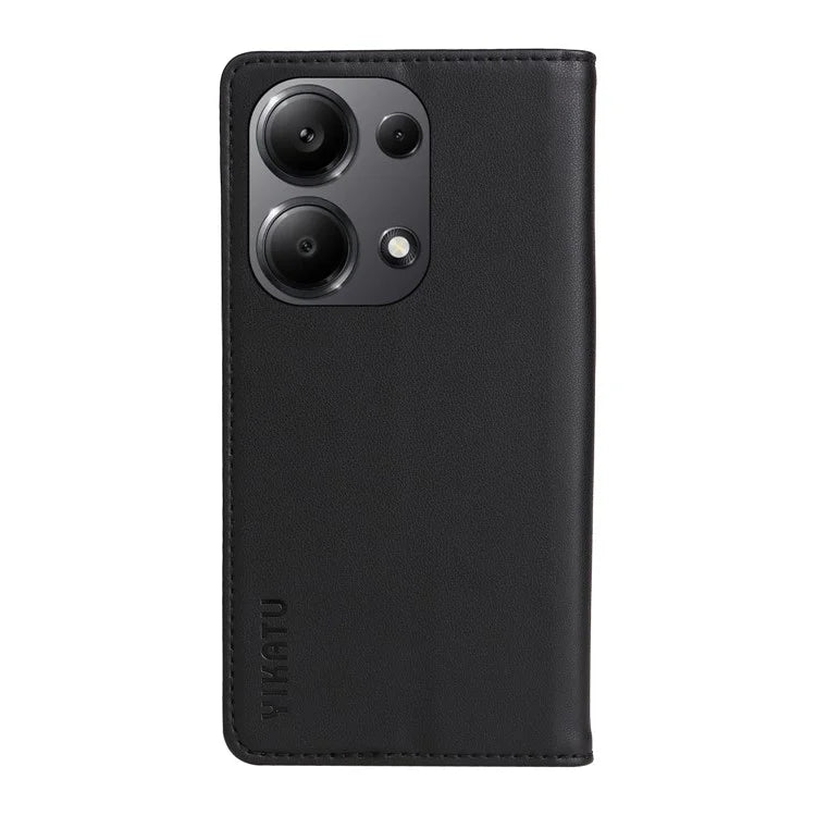 YIKATU YK-001 For Xiaomi Redmi Note 13 Pro 4G / Poco M6 Pro 4G Case Magnetic Absorption PU Leather Cover