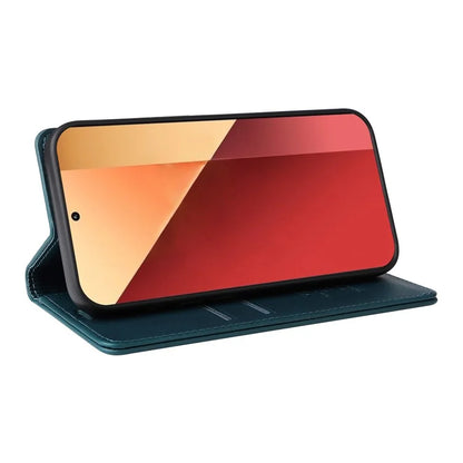 YIKATU YK-001 For Xiaomi Redmi Note 13 Pro 4G / Poco M6 Pro 4G Case Magnetic Absorption PU Leather Cover
