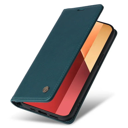 YIKATU YK-001 For Xiaomi Redmi Note 13 Pro 4G / Poco M6 Pro 4G Case Magnetic Absorption PU Leather Cover