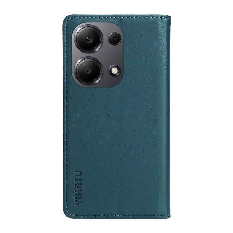 YIKATU YK-001 For Xiaomi Redmi Note 13 Pro 4G / Poco M6 Pro 4G Case Magnetic Absorption PU Leather Cover