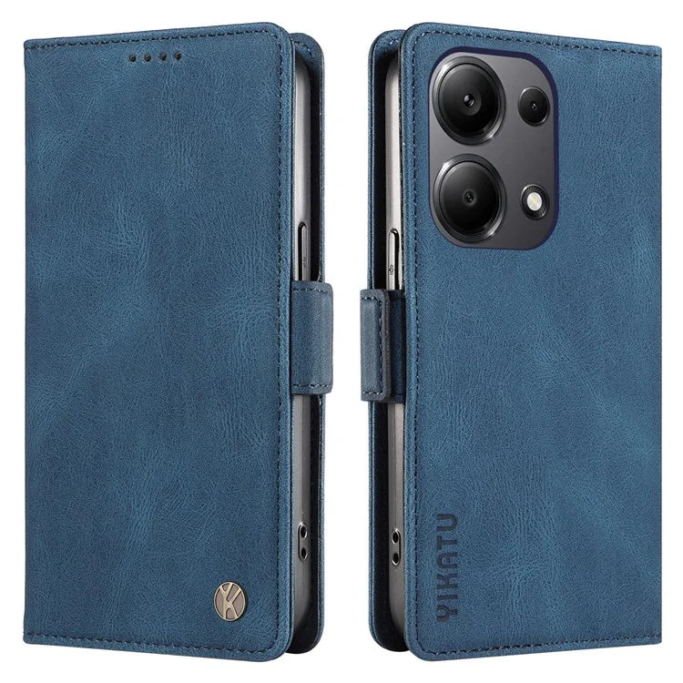 YIKATU YK-005 For Xiaomi Redmi Note 13 Pro 4G / Poco M6 Pro 4G Case Wallet Flip Phone Cover