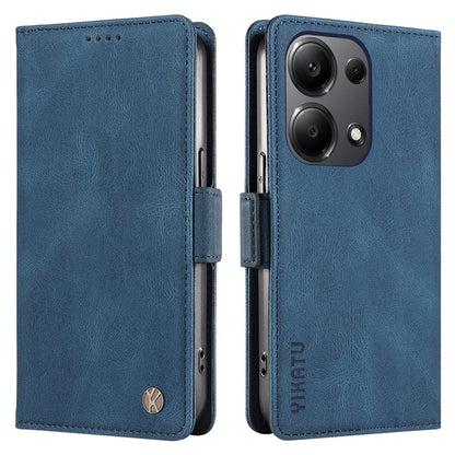 YIKATU YK-005 For Xiaomi Redmi Note 13 Pro 4G / Poco M6 Pro 4G Case Wallet Flip Phone Cover