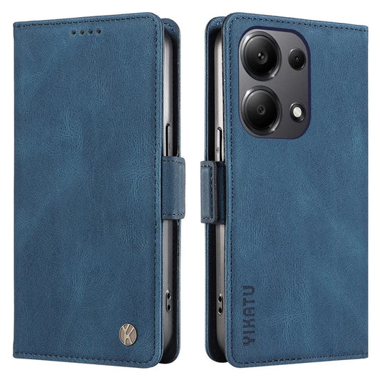 YIKATU YK-005 For Xiaomi Redmi Note 13 Pro 4G / Poco M6 Pro 4G Case Wallet Flip Phone Cover