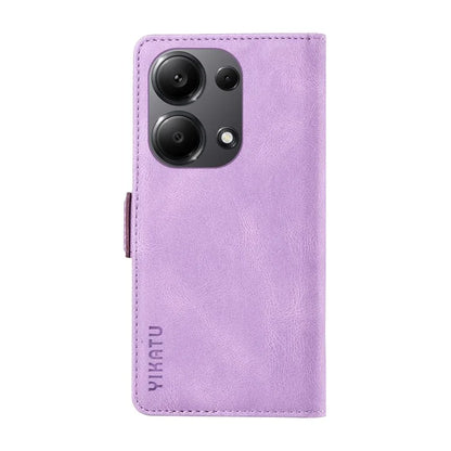 YIKATU YK-005 For Xiaomi Redmi Note 13 Pro 4G / Poco M6 Pro 4G Case Wallet Flip Phone Cover
