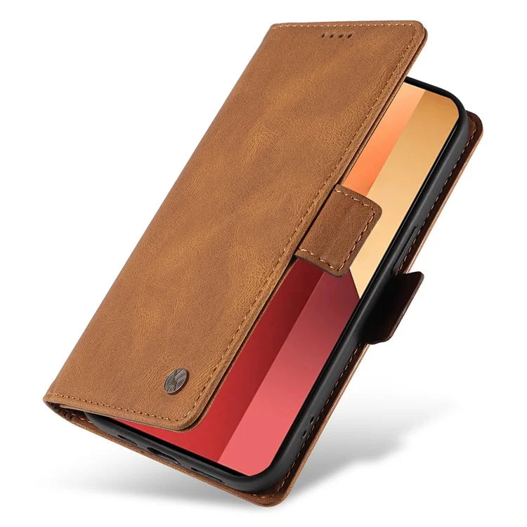YIKATU YK-005 For Xiaomi Redmi Note 13 Pro 4G / Poco M6 Pro 4G Case Wallet Flip Phone Cover