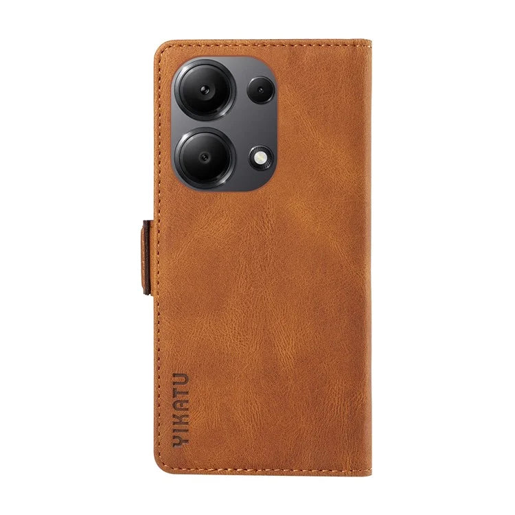 YIKATU YK-005 For Xiaomi Redmi Note 13 Pro 4G / Poco M6 Pro 4G Case Wallet Flip Phone Cover