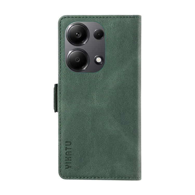 YIKATU YK-005 For Xiaomi Redmi Note 13 Pro 4G / Poco M6 Pro 4G Case Wallet Flip Phone Cover