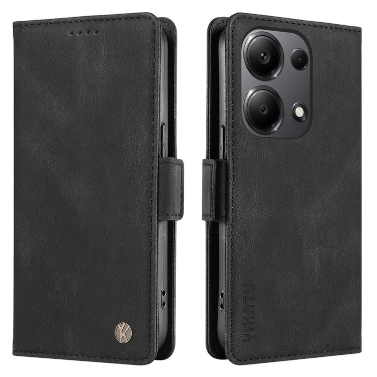 YIKATU YK-005 For Xiaomi Redmi Note 13 Pro 4G / Poco M6 Pro 4G Case Wallet Flip Phone Cover