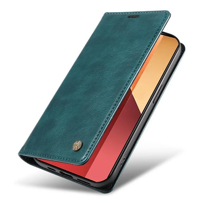 YIKATU YK-006 For Xiaomi Redmi Note 13 Pro 4G / Poco M6 Pro 4G Case Flip Wallet Phone Cover Litchi Texture