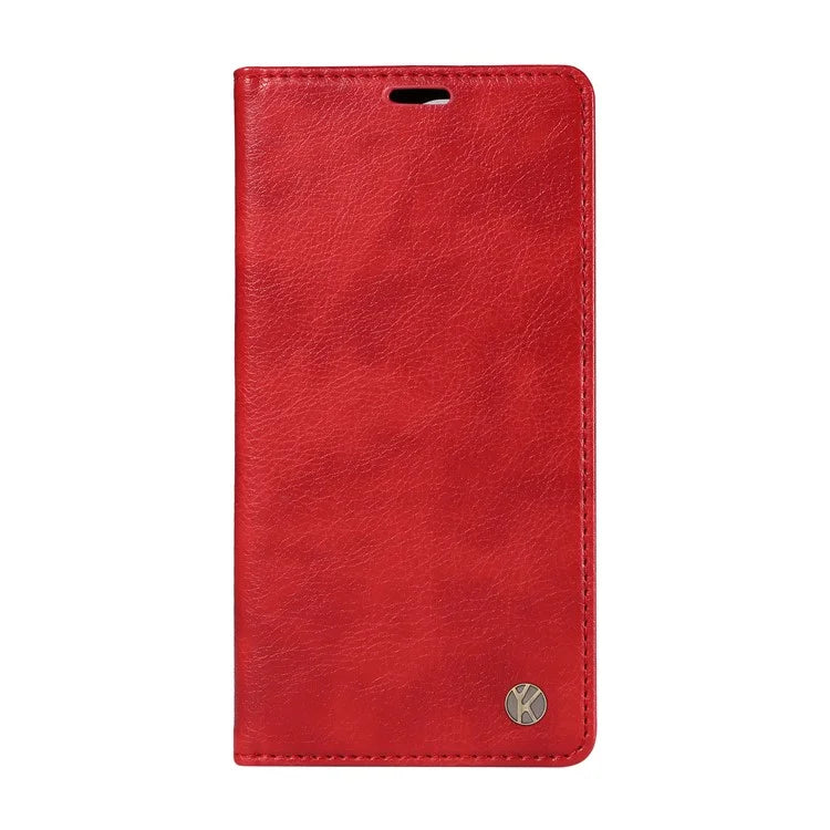 YIKATU YK-006 For Xiaomi Redmi Note 13 Pro 4G / Poco M6 Pro 4G Case Flip Wallet Phone Cover Litchi Texture