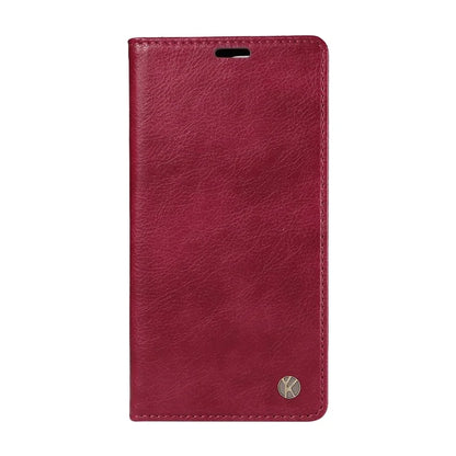 YIKATU YK-006 For Xiaomi Redmi Note 13 Pro 4G / Poco M6 Pro 4G Case Flip Wallet Phone Cover Litchi Texture