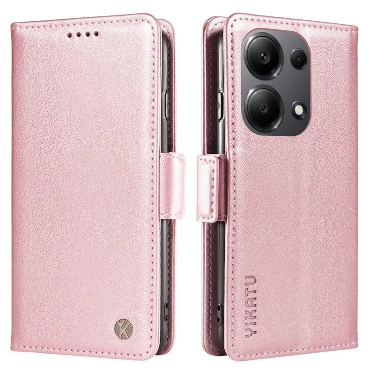 YIKATU YK-003 For Xiaomi Redmi Note 13 Pro 4G / Poco M6 Pro 4G Phone Case Stand Magnetic Protect Cover