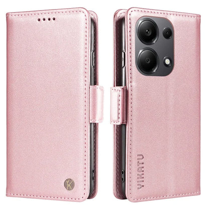 YIKATU YK-003 For Xiaomi Redmi Note 13 Pro 4G / Poco M6 Pro 4G Phone Case Stand Magnetic Protect Cover