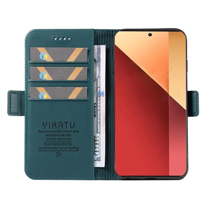 YIKATU YK-003 For Xiaomi Redmi Note 13 Pro 4G / Poco M6 Pro 4G Phone Case Stand Magnetic Protect Cover