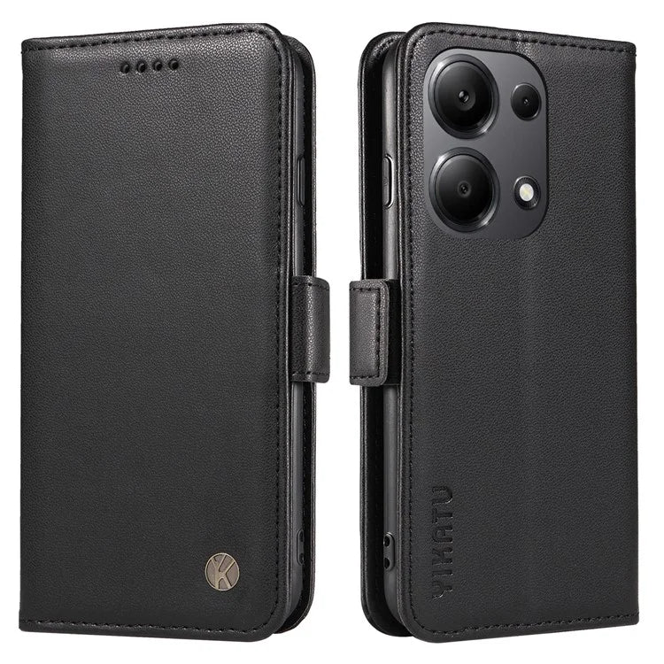 YIKATU YK-003 For Xiaomi Redmi Note 13 Pro 4G / Poco M6 Pro 4G Phone Case Stand Magnetic Protect Cover