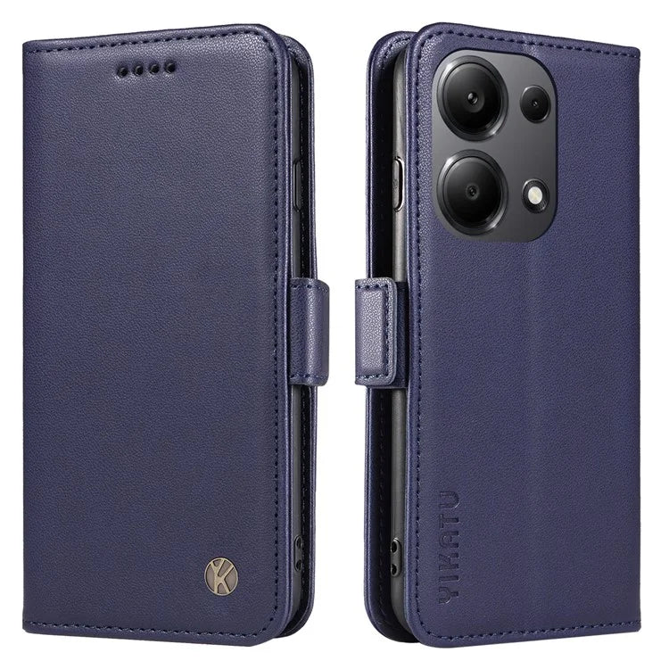 YIKATU YK-003 For Xiaomi Redmi Note 13 Pro 4G / Poco M6 Pro 4G Phone Case Stand Magnetic Protect Cover