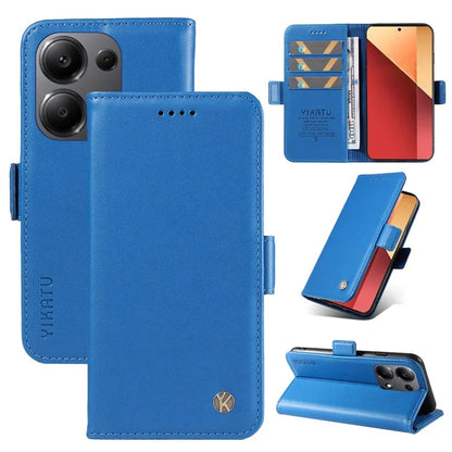 YIKATU YK-003 For Xiaomi Redmi Note 13 Pro 4G / Poco M6 Pro 4G Phone Case Stand Magnetic Protect Cover