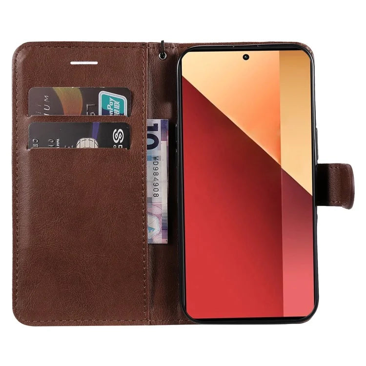 KT Leather Series-2 for Xiaomi Redmi Note 13 Pro 4G / Poco M6 Pro 4G Case Solid Color Leather Phone Shell