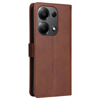KT Leather Series-2 for Xiaomi Redmi Note 13 Pro 4G / Poco M6 Pro 4G Case Solid Color Leather Phone Shell
