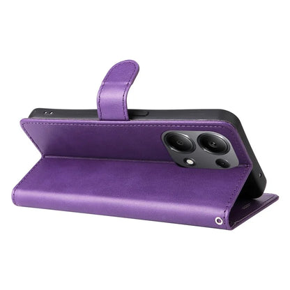 KT Leather Series-2 for Xiaomi Redmi Note 13 Pro 4G / Poco M6 Pro 4G Case Solid Color Leather Phone Shell