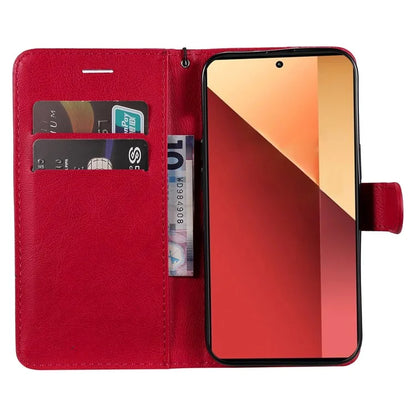 KT Leather Series-2 for Xiaomi Redmi Note 13 Pro 4G / Poco M6 Pro 4G Case Solid Color Leather Phone Shell