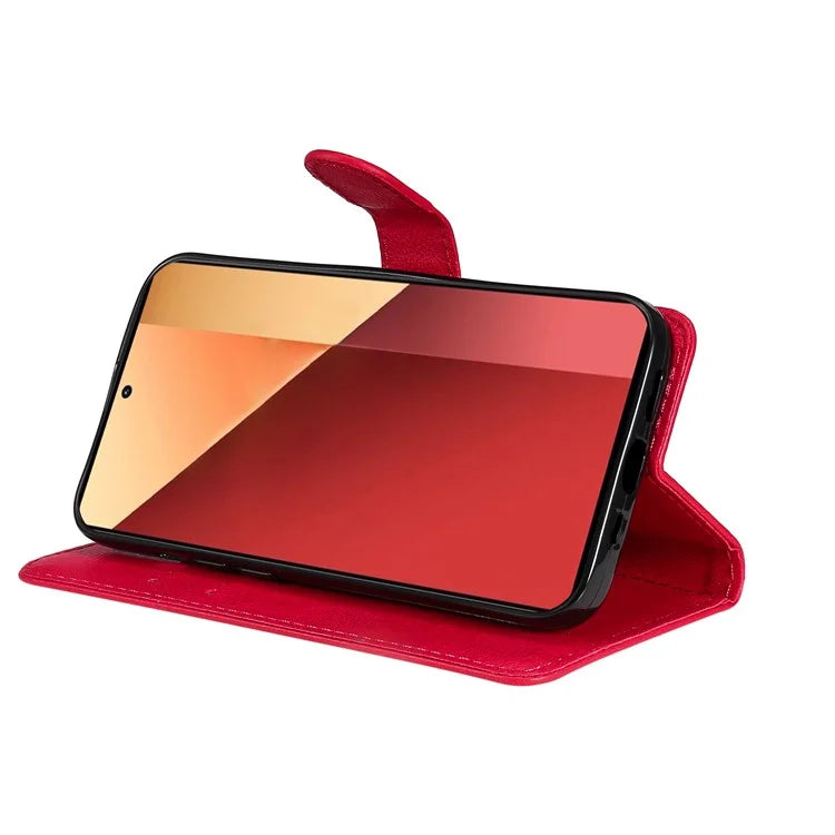 KT Leather Series-2 for Xiaomi Redmi Note 13 Pro 4G / Poco M6 Pro 4G Case Solid Color Leather Phone Shell