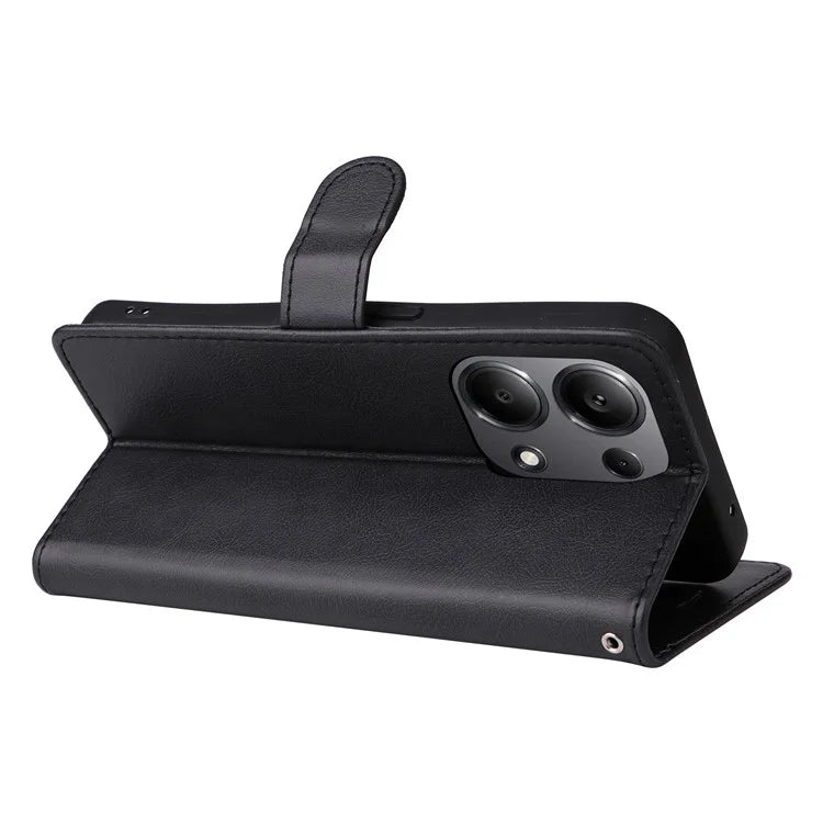 KT Leather Series-2 for Xiaomi Redmi Note 13 Pro 4G / Poco M6 Pro 4G Case Solid Color Leather Phone Shell
