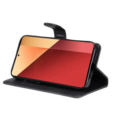 KT Leather Series-2 for Xiaomi Redmi Note 13 Pro 4G / Poco M6 Pro 4G Case Solid Color Leather Phone Shell