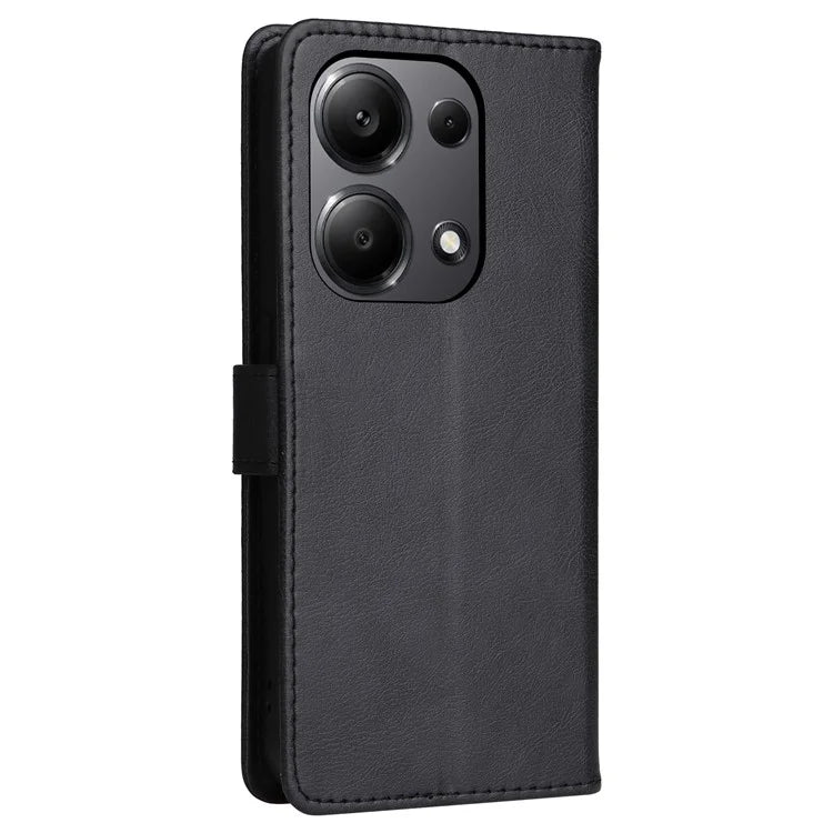 KT Leather Series-2 for Xiaomi Redmi Note 13 Pro 4G / Poco M6 Pro 4G Case Solid Color Leather Phone Shell