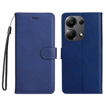 KT Leather Series-2 for Xiaomi Redmi Note 13 Pro 4G / Poco M6 Pro 4G Case Solid Color Leather Phone Shell
