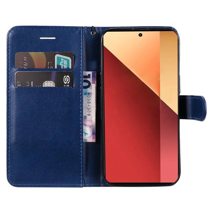 KT Leather Series-2 for Xiaomi Redmi Note 13 Pro 4G / Poco M6 Pro 4G Case Solid Color Leather Phone Shell