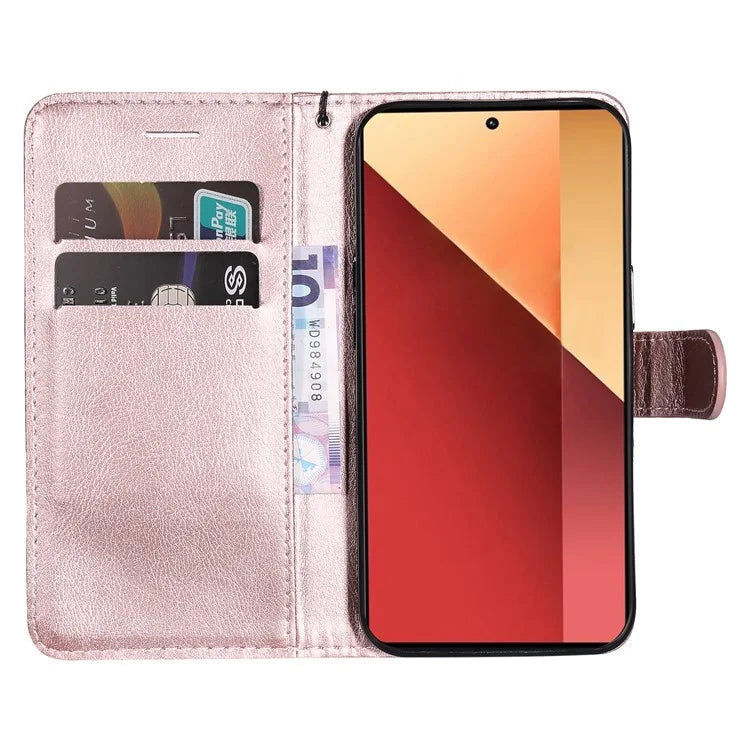KT Leather Series-2 for Xiaomi Redmi Note 13 Pro 4G / Poco M6 Pro 4G Case Solid Color Leather Phone Shell