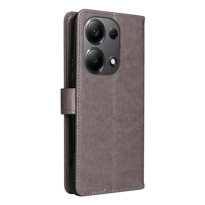 KT Imprinting Flower Series-4 For Xiaomi Redmi Note 13 Pro 4G / Poco M6 Pro 4G Phone Case with Cat Bee Pattern