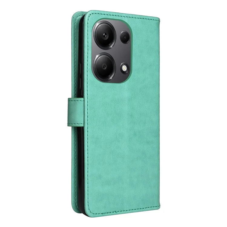 KT Imprinting Flower Series-4 For Xiaomi Redmi Note 13 Pro 4G / Poco M6 Pro 4G Phone Case with Cat Bee Pattern