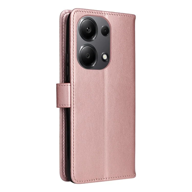 KT Imprinting Flower Series-4 For Xiaomi Redmi Note 13 Pro 4G / Poco M6 Pro 4G Phone Case with Cat Bee Pattern
