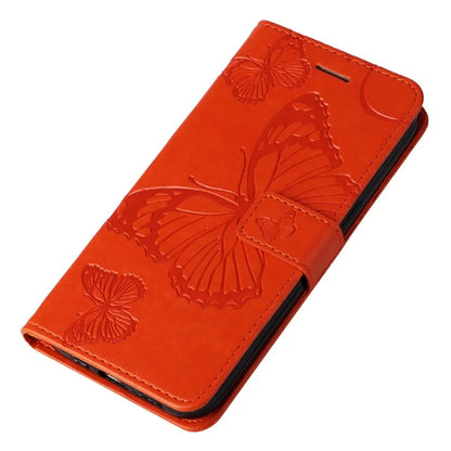 KT Imprinting Flower Series-2 For Xiaomi Redmi Note 13 Pro 4G / Poco M6 Pro 4G Case with Wrist Strap Leather Cover