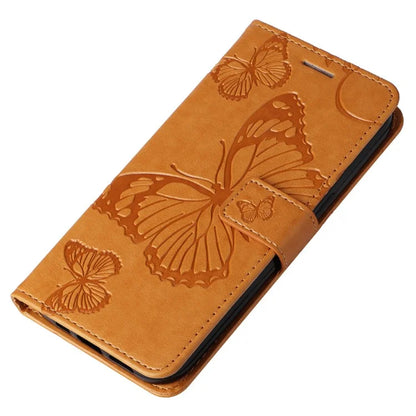 KT Imprinting Flower Series-2 For Xiaomi Redmi Note 13 Pro 4G / Poco M6 Pro 4G Case with Wrist Strap Leather Cover