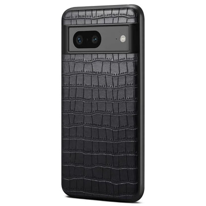 For Google Pixel 7 5G Case Crocodile Textured Anti-scratch Smart Phone Cover