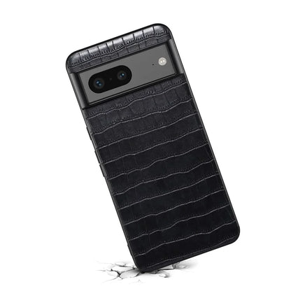 For Google Pixel 7 5G Case Crocodile Textured Anti-scratch Smart Phone Cover