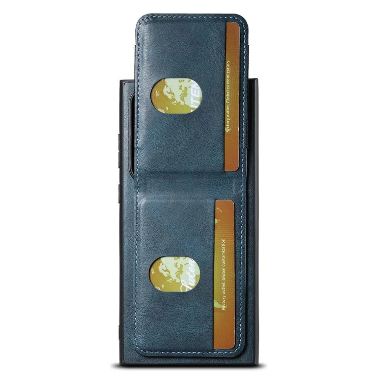 SUTENI H03 For Samsung Galaxy S24 Ultra Case Waxy Texture Vertical Flip Protective Shell