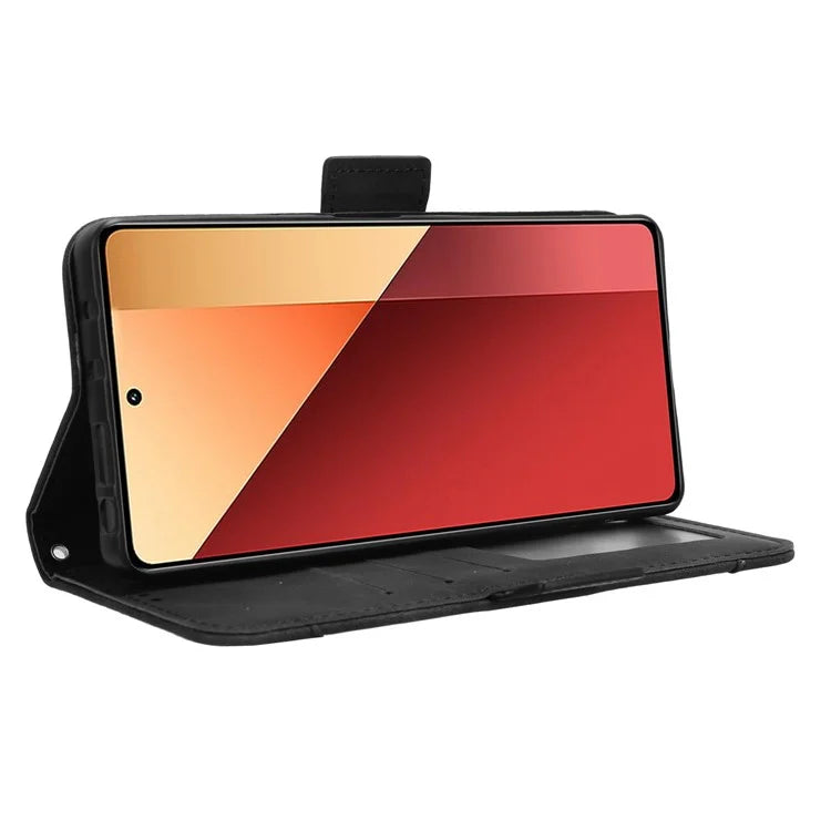 For Xiaomi Redmi Note 13 Pro 4G / Poco M6 Pro 4G Case Multiple Card Slots Leather Phone Cover